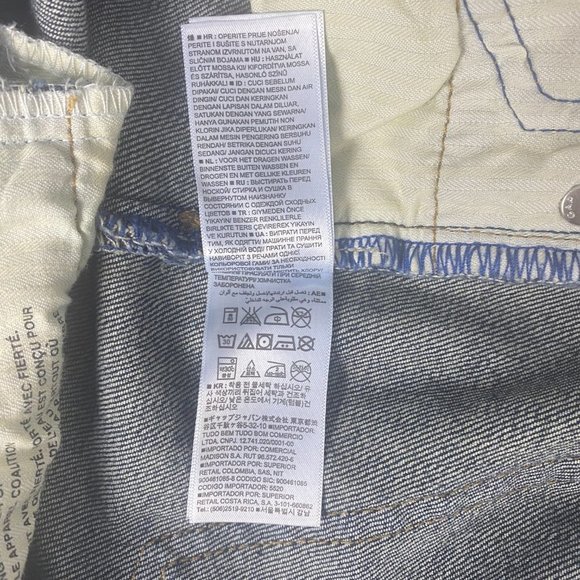 Gap‎ Jeans Women 29 Mid Rise Real Straight Blue Stretch - Picture 11 of 13